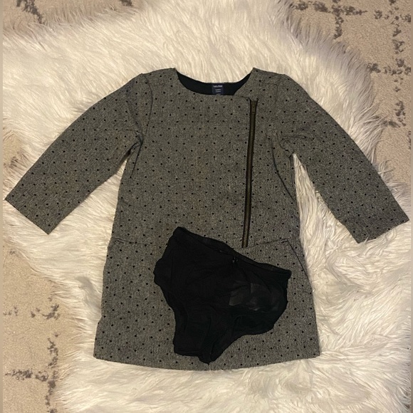 Gorgeous gap tweed shift dress size toddler 2 - Picture 2 of 8